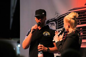 Tuningmesse Erfurt mit Jean Pierre Kraemer aus der Soap Die PS-Profis