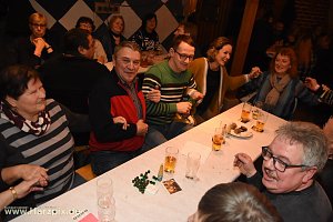 Kartoffelscheibenessen