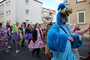 Der Rosenmontagsumzug in Sondershausen (1)
