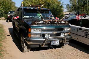 US-Cars in der Westernstadt
