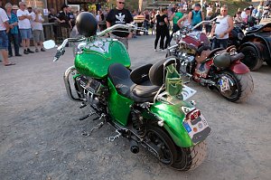 US-Cars in der Westernstadt