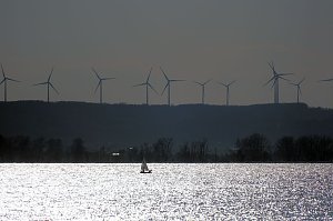 Abends am Stausee