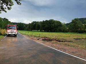 Sch&auml;den der Unwetter gestern und heute Morgen