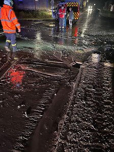 Sch&auml;den der Unwetter gestern und heute Morgen