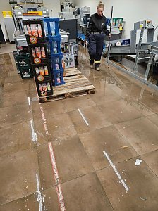 Sch&auml;den der Unwetter gestern und heute Morgen