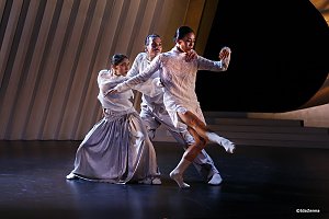 Szene aus dem Ballett "Dornr&ouml;schen"