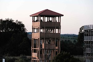 Neuer Aussichtsturm am Stausee Kelbra