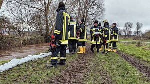 Land unter in Windehausen - Dezember 2023