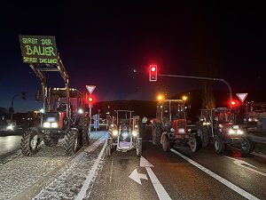 Bauernprotest bei Bleicherode