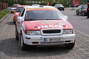 Roland Rallye gestern vor den Toren Nordhausens