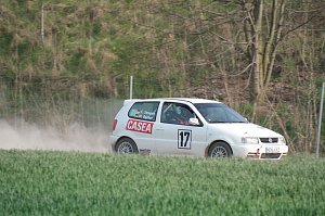 Roland Rallye gestern vor den Toren Nordhausens