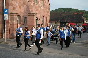 Maibaum gesetzt