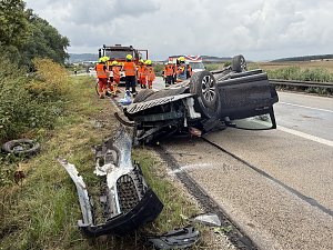 Unfall auf der Autobahn