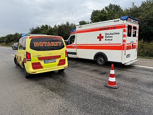 Unfall auf der Autobahn