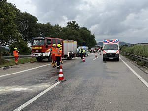 Unfall auf der Autobahn