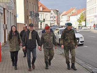 Bild: Organisationsteam mit den Bundeswehrsoldaten