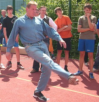 Bild: Torwartlegende Wolfgang Harnack