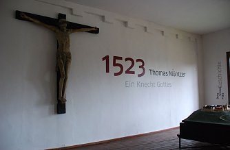 Thomas M&uuml;ntzer geh&ouml;rt zu den bedeutsamsten Pers&ouml;nlichkeiten des 16. Jahrhunderts. Seiner gedenkt eine Ausstellung im Schloss Allstedt, welches auch in das Reformationsjubil&auml;um 2017 einbezogen sein wird. (Foto: Jochen Miche)