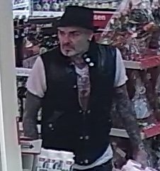 Der Tankstellenr&auml;uber (Foto: Polizei)