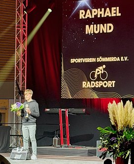 Raphael Mund ist Nachwuchssportler des Jahres 2024/25 (Foto: Steffen Mund)