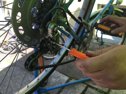 Nach wie vor unverzichtbar bei der Reparatur eines Fahrrades: der Schraubenschl&uuml;ssel. (Foto: Kurt Quiel)