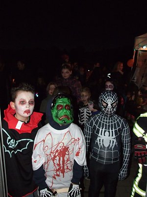 Gruseliges bei der FFw Helfta (Foto: FFw Helfta/Staub)