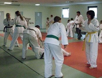 Gemeinsam trainiert (Foto: privat)