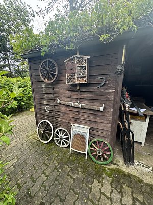 Alte Holzwaren, R&auml;der  (Foto: )