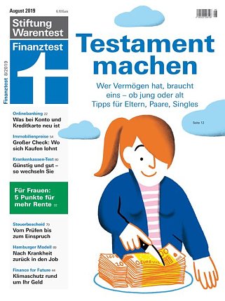 Bild: Cover Finanztest