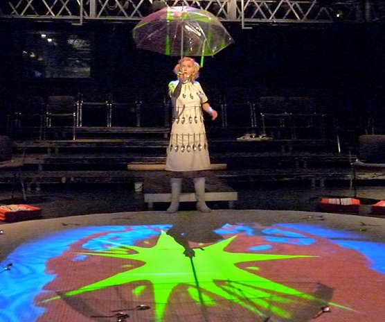 Königin der Farben (Foto: Theater Nordhausen) Königin der Farben (Foto: Theater Nordhausen)