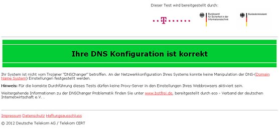 Kontrolle DNS (Foto: Karl-Heinz Herrmann)