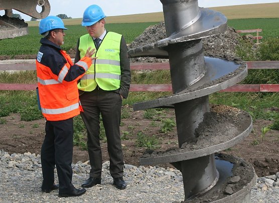 Ministerieller Besuch (Foto: privat)