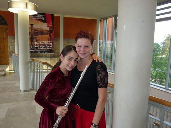 Im Mittelpunkt die Fl&ouml;te (Foto: Karl-Heinz Herrmann)