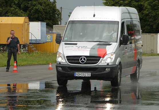 Vollbremsung (Foto: nnz)