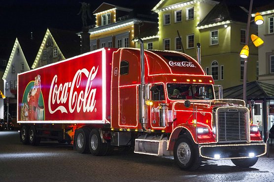 Coca-Cola-Truck kommt nach Eisleben (Foto: Coca-Cola Deutschland)