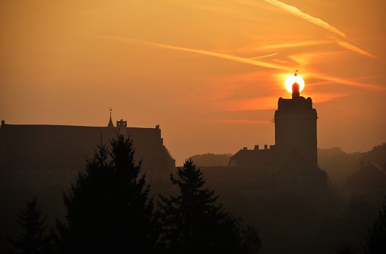 Burg und Schloss Allstedt l&auml;dt zu einem Weihnachtskonzert ein.  (Foto: Winfried Bergmann)