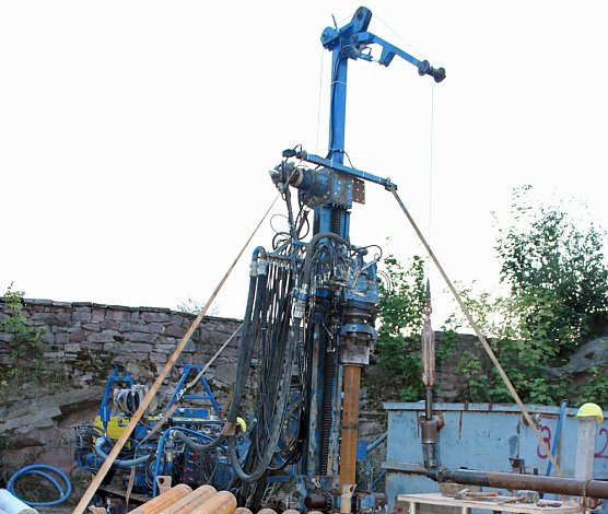Bohrungen auf dem Kyffh&auml;user (Foto: Karl-Heinz Herrmann)