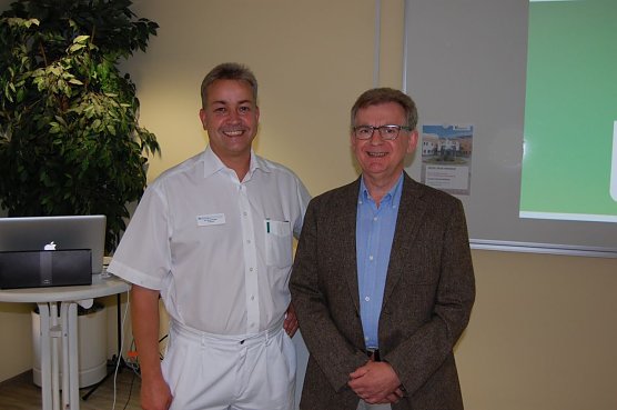 Die beiden Referenten (Foto: Helios/Mansfeldt)