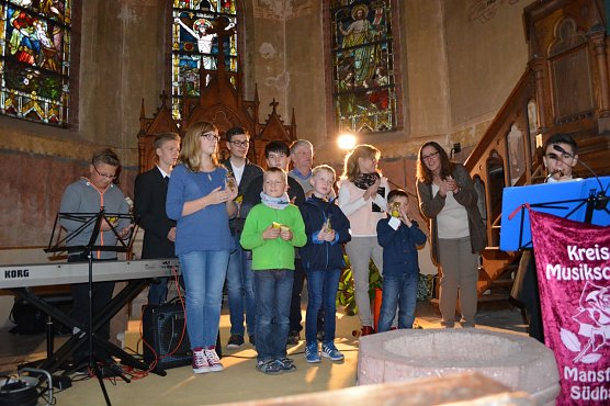 In der Kirche Th&uuml;rungen (Foto: Y. Stechardt-Lauer)