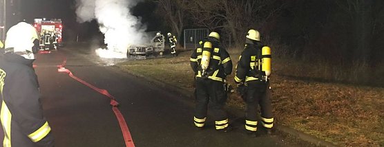 Feuerwehr Sangerhausen im Einsatz (Foto: Feuerwehr Sangerhausen)