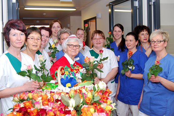 Rosen in Eisleben auf der Station 10 (Foto: Helios Eisleben, Lakomy) Rosen in Eisleben auf der Station 10 (Foto: Helios Eisleben, Lakomy)