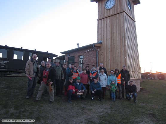 Jagdgesellschaft (Foto: Mansfelder Bergwersbahn, Klaus Lange)