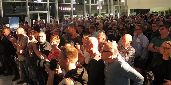 Applaus gab es am Ende des Talks (Foto: nnz)