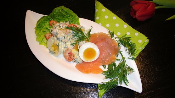 Eiersalat (Foto: Helios Eisleben, Lakomy) Eiersalat (Foto: Helios Eisleben, Lakomy)