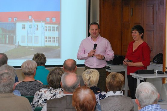 Chefarzt Birke und Hygienikerin Saul (Foto: Helios Eisleben, Lakomy)