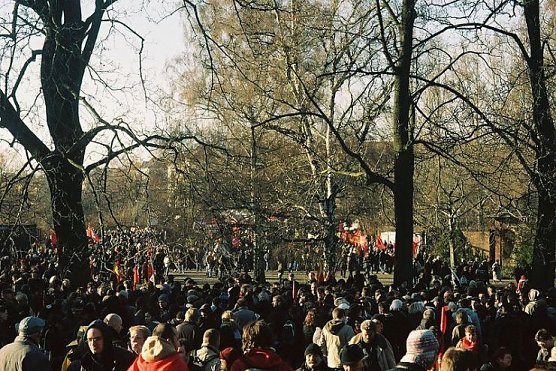 Demo 1988 (Foto: Bundesarchiv)
