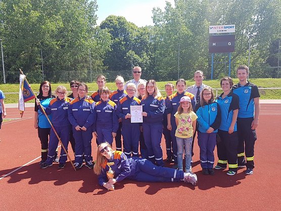 Jugendfeuerwehr Helfta  (Foto: Privat)