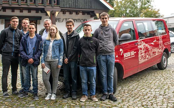 Die neuen Azubis der HSB (Foto: HSB/Dirk Bahnsen)