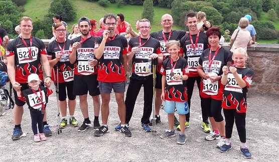Beim ersten Schlossberglauf dabei (Foto: privat)