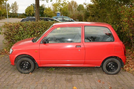 Daihatsu Cuore  (Foto: Polizei)
